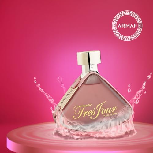 Armaf Tres Jour cap closeup highlights sleek cap for premium bottle aesthetic.