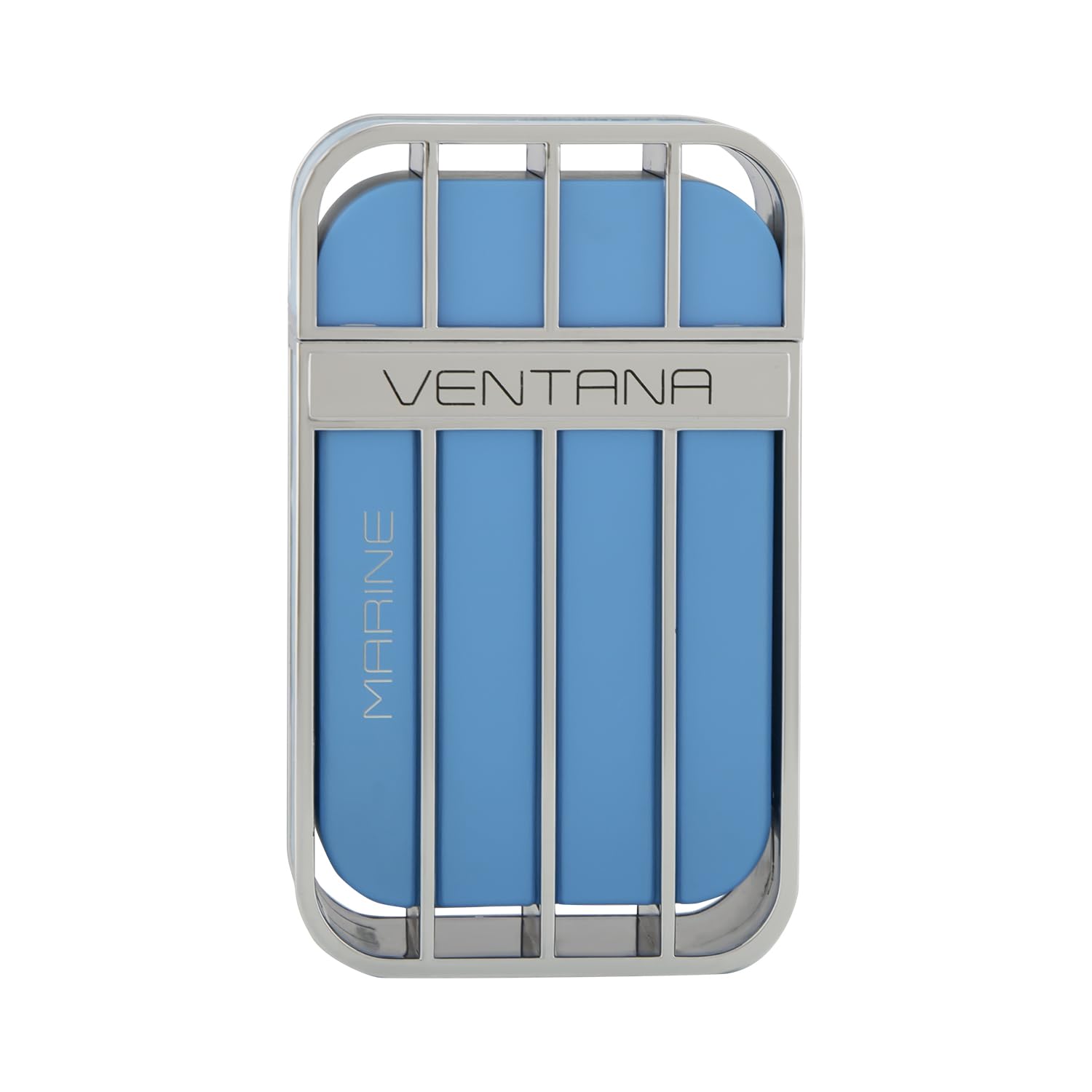 Armaf Ventana Marine bottle front showcases sleek design for everyday wear confidence.