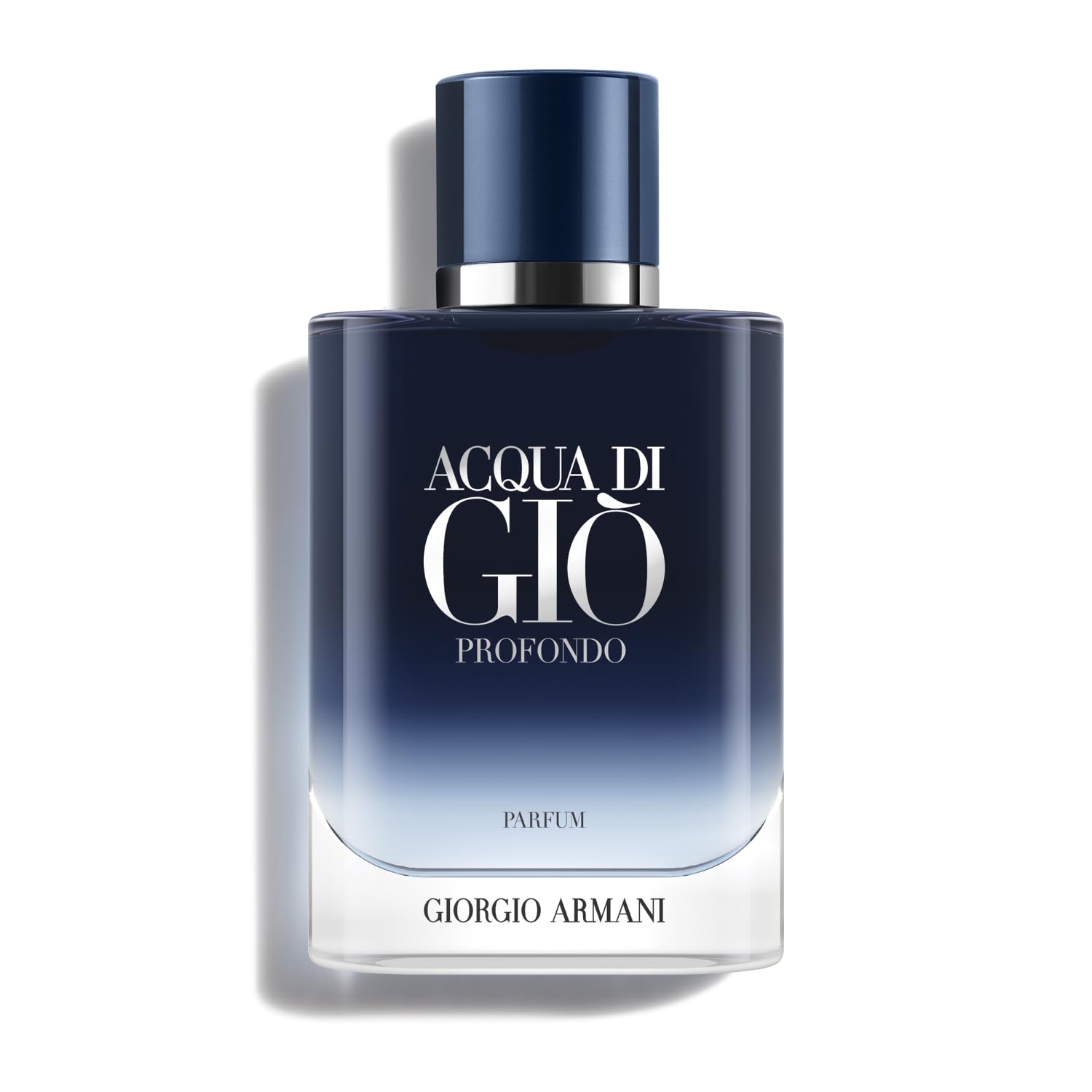 Armani Beauty Acqua di Giò Profondo bottle showcasing its modern design.