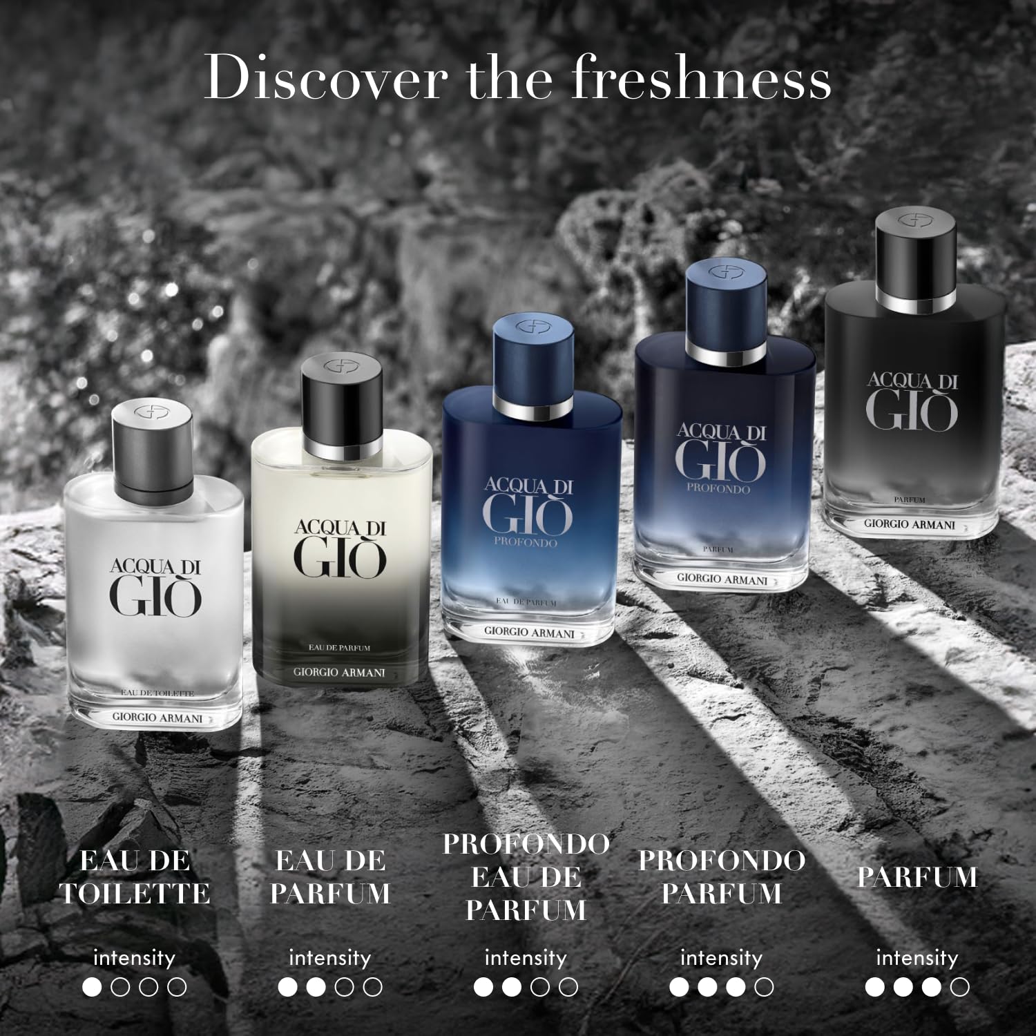 Armani Beauty Acqua di Giò promotes mindful luxury with sustainably sourced ingredients.