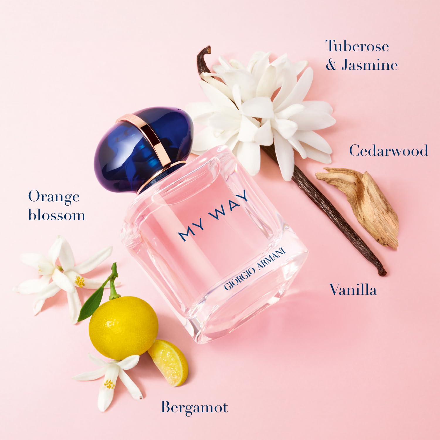 Armani Beauty Acqua di Gioia bottle highlight jasmine and citrus for refreshing sea-breeze vibes