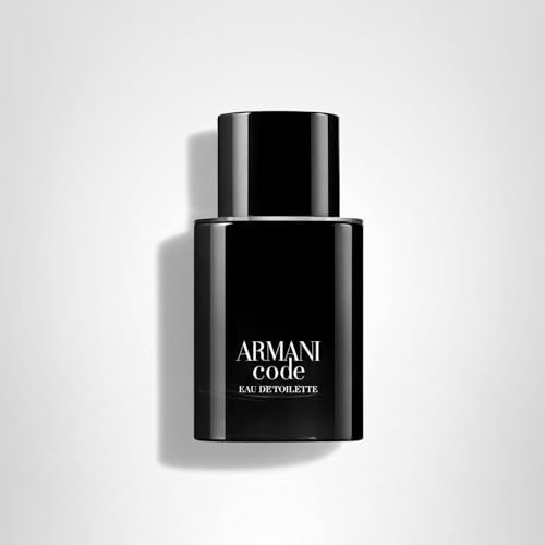 Armani Beauty Code EDT sustainable packaging image highlights responsible design.