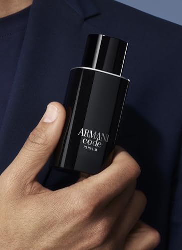 Armani Beauty Code Parfum clary sage note close-up, aromatic lift for daytime wear