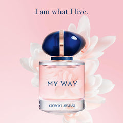 Armani Beauty My Way refill system demonstrates eco-friendly topping and reduced waste.