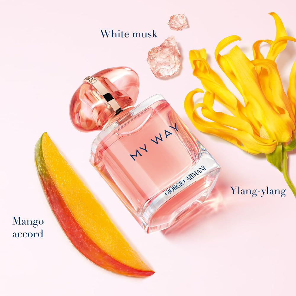 Armani Beauty My Way Ylang packaging highlights premium gift-ready presentation.