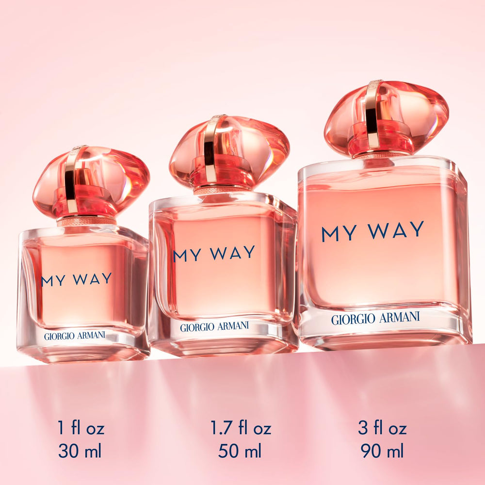 Armani Beauty My Way Ylang near pulse points suggests easy diffusion.