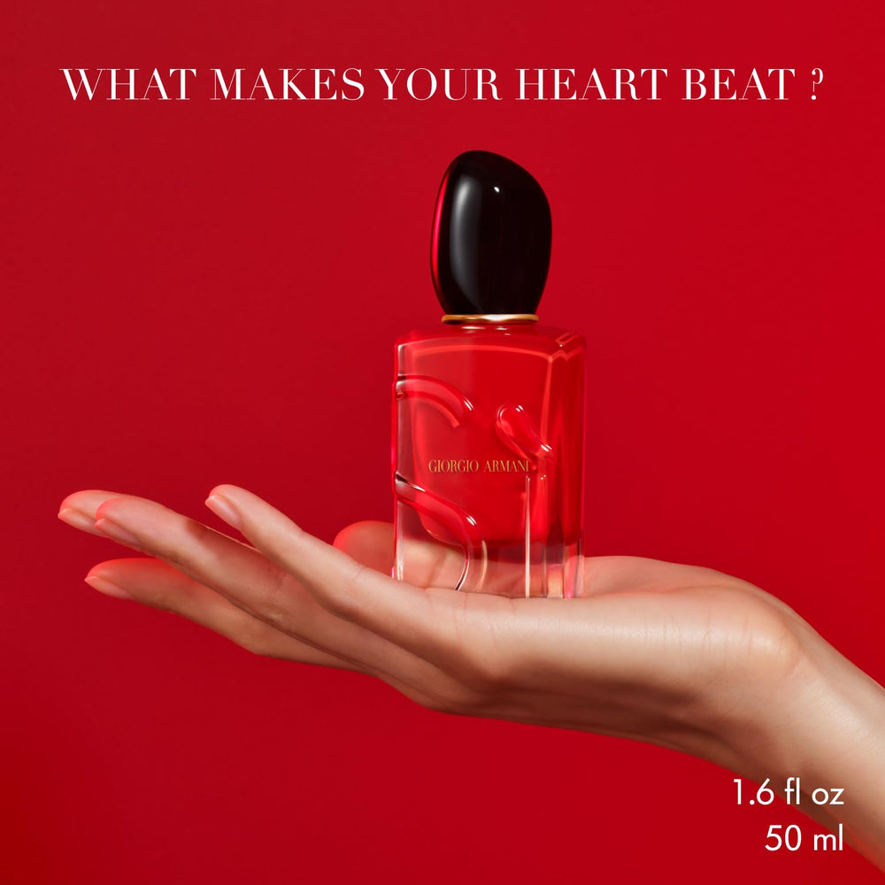 Armani Beauty Sì Passione packaging variation showcases premium presentation for gifting.