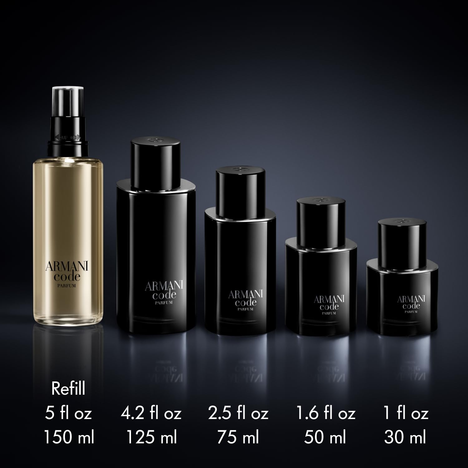 Armani Code Parfum clary sage heart note adds aromatic complexity.