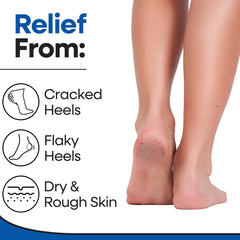 Armstrong America aloe infusion socks gently soften rough skin for dry feet.