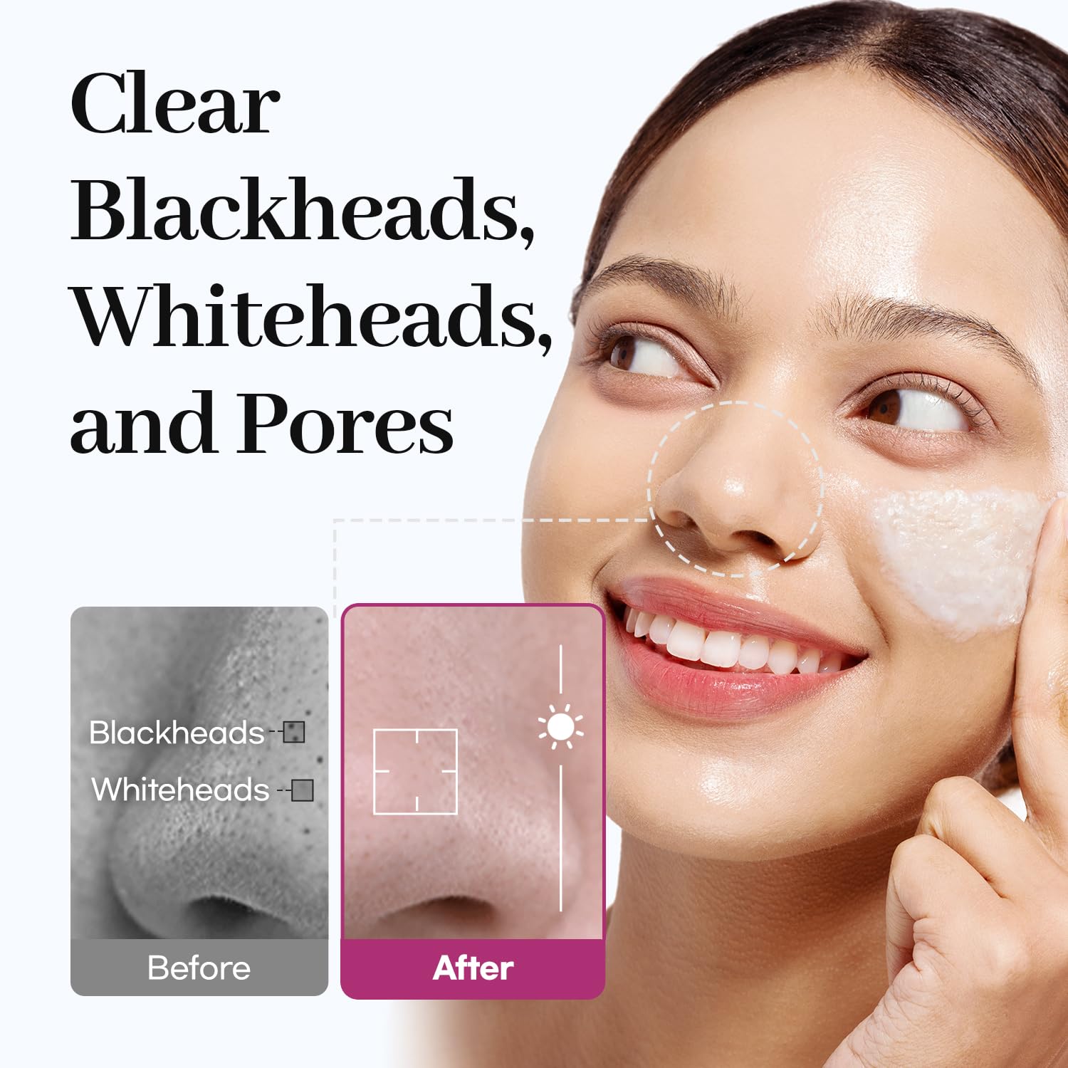 AROCELL OFFICIAL application on hand highlights hydration and barrier-friendly cleansing.