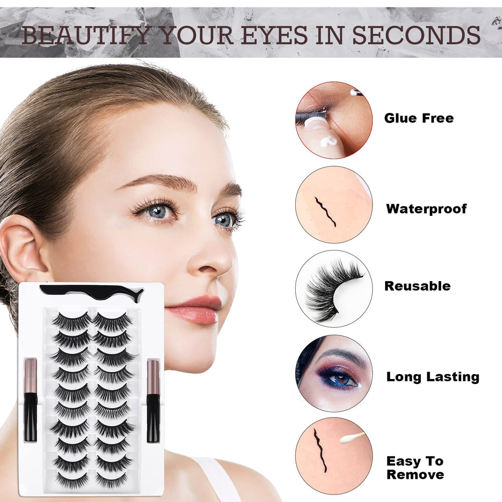 AROIC reusable 20-pair lashes reduce waste and extend use