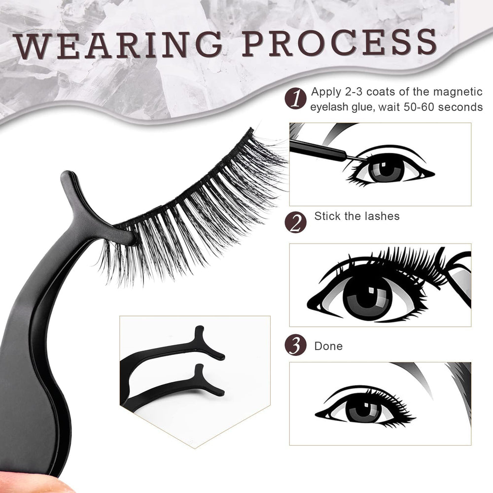 AROIC varied lash densities from natural to dense for different looks