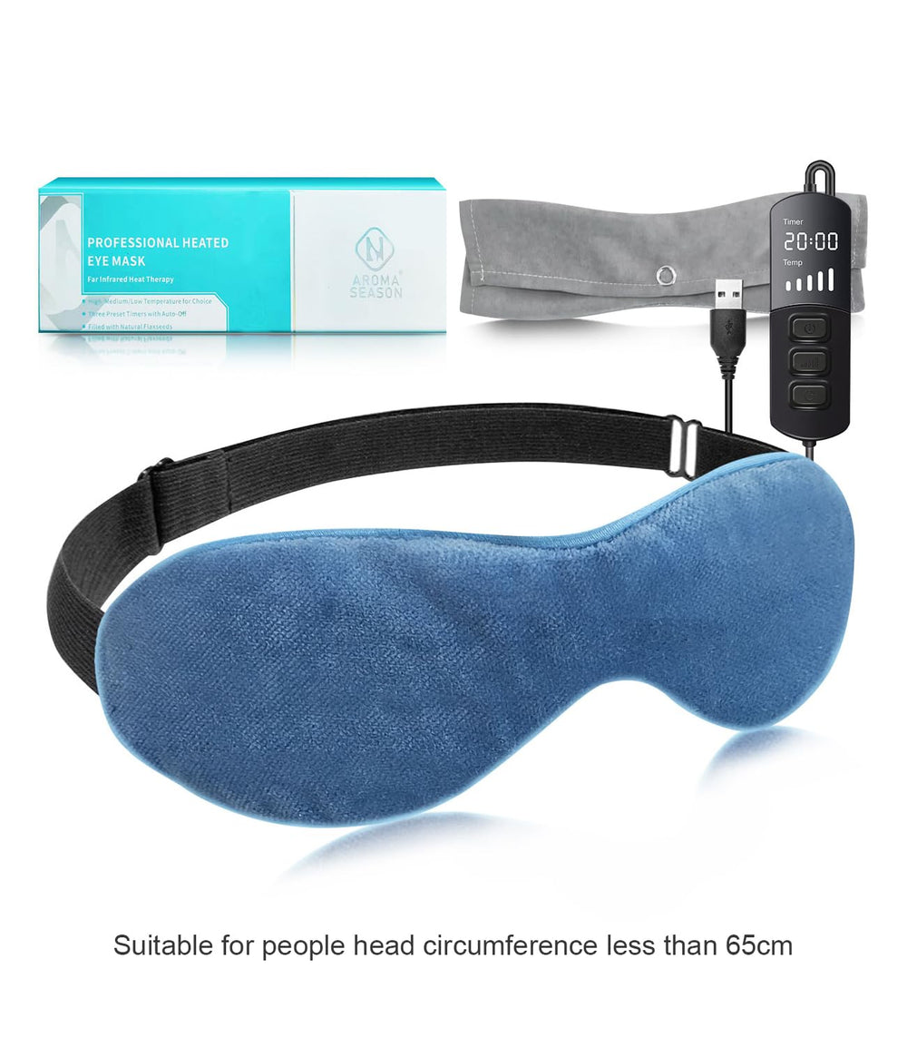 Aroma Season packaging showcases a gift-ready box for the heated eye mask.