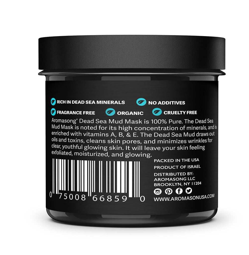 Aromasong body mud mask application for full-body cleansing