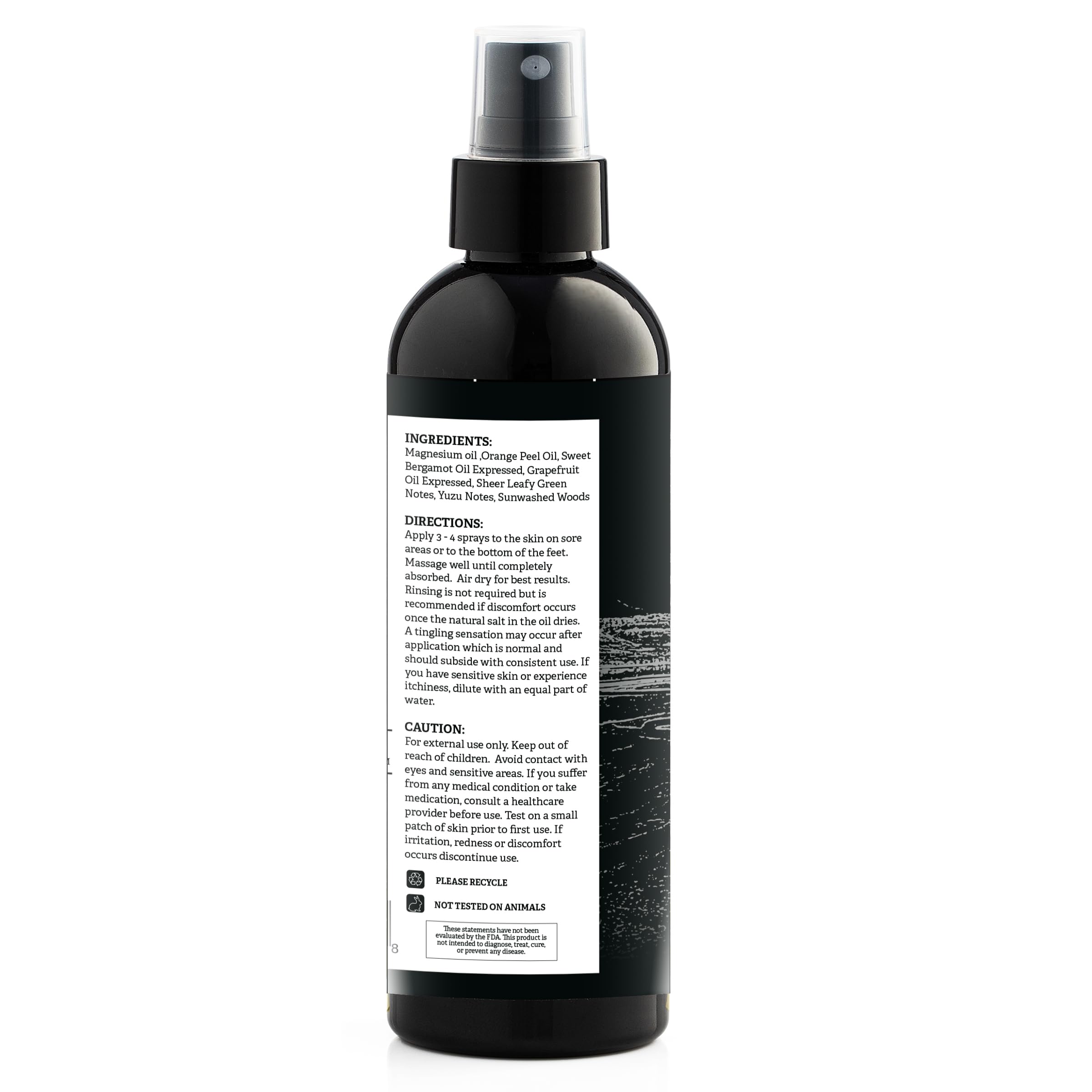 Aromasong bottle on nightstand suggesting calming bedtime routine