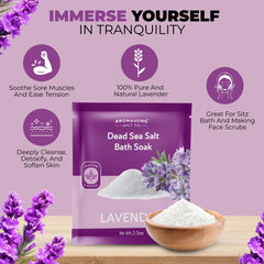 Aromasong holiday gift packaging signals a luxurious bath experience.