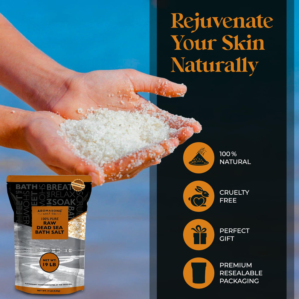 Aromasong mineral foot soak for tired feet and mineral benefits
