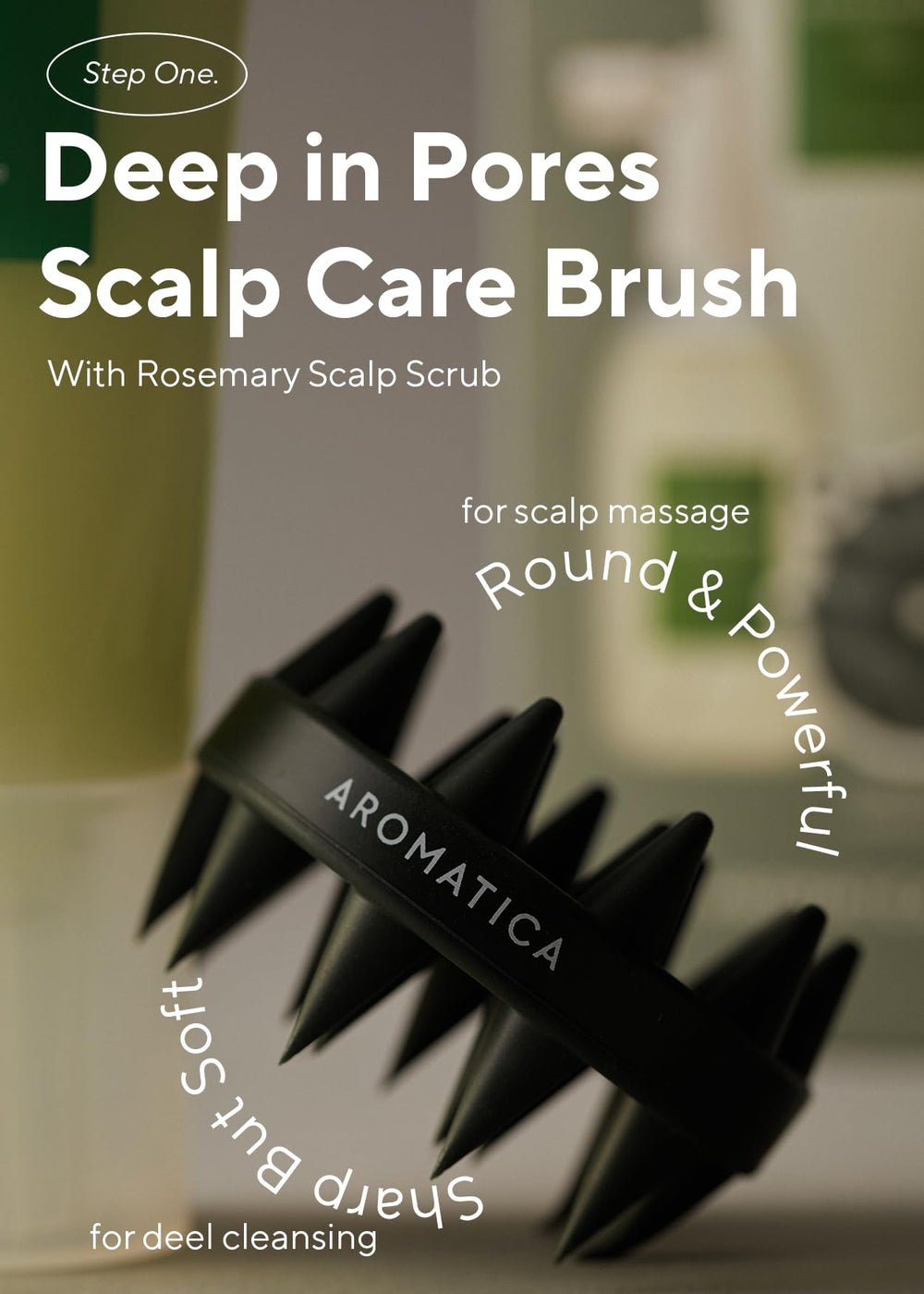 AROMATICA black-food-complex ingredients showcasing scalp nourishment