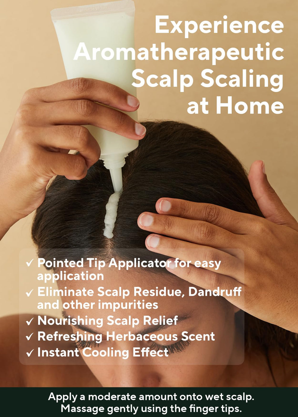 AROMATICA Rosemary Scalp Scrub bottle front view highlights gift-set inclusion.