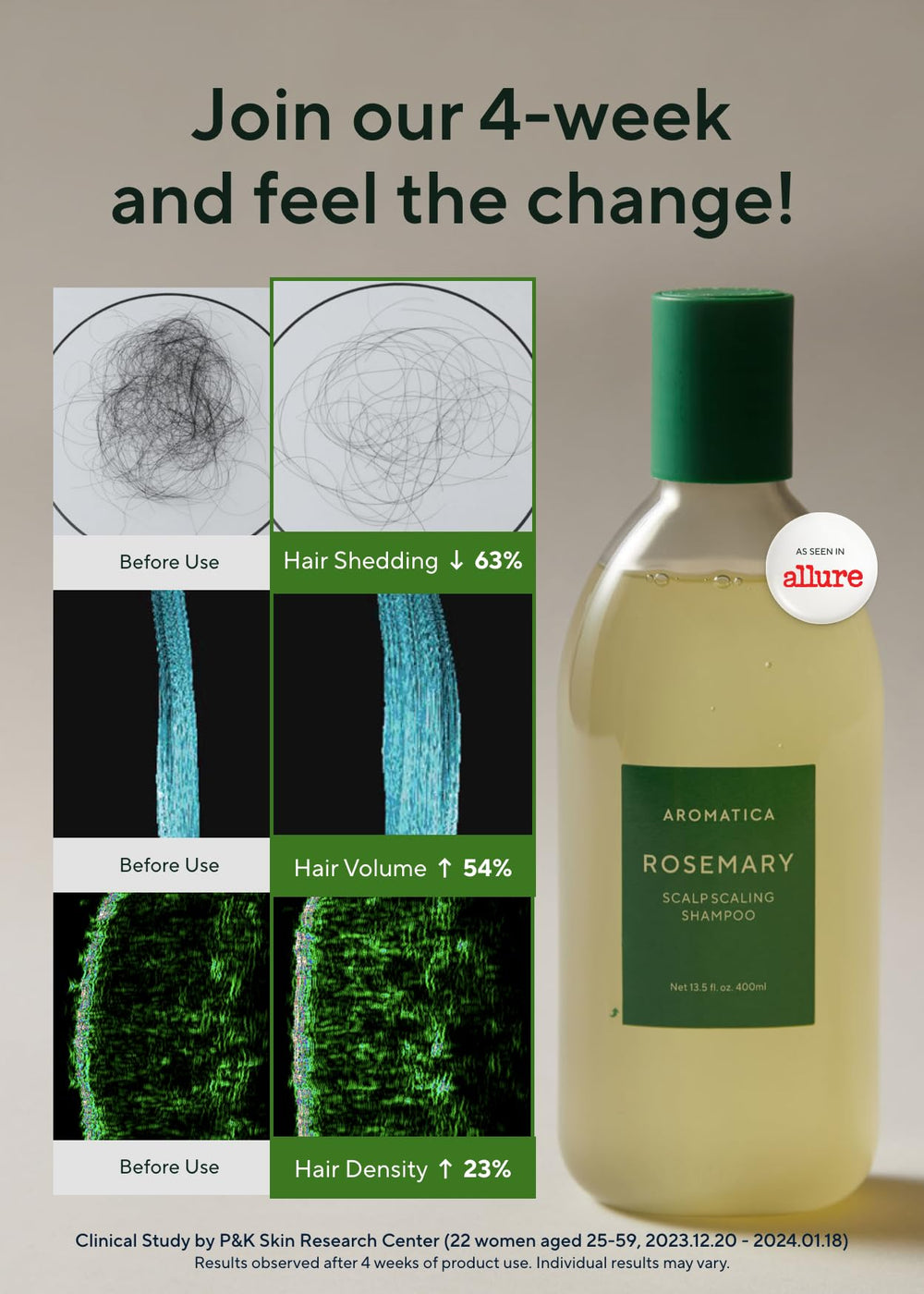 Foam lather from AROMATICA Rosemary Scalp Shampoo showing lightweight cleansing