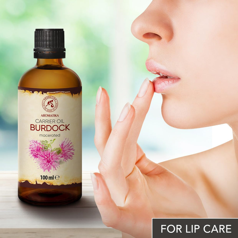 AROMATIKA Aceite de bardana para cosméticos caseros sin aditivos.