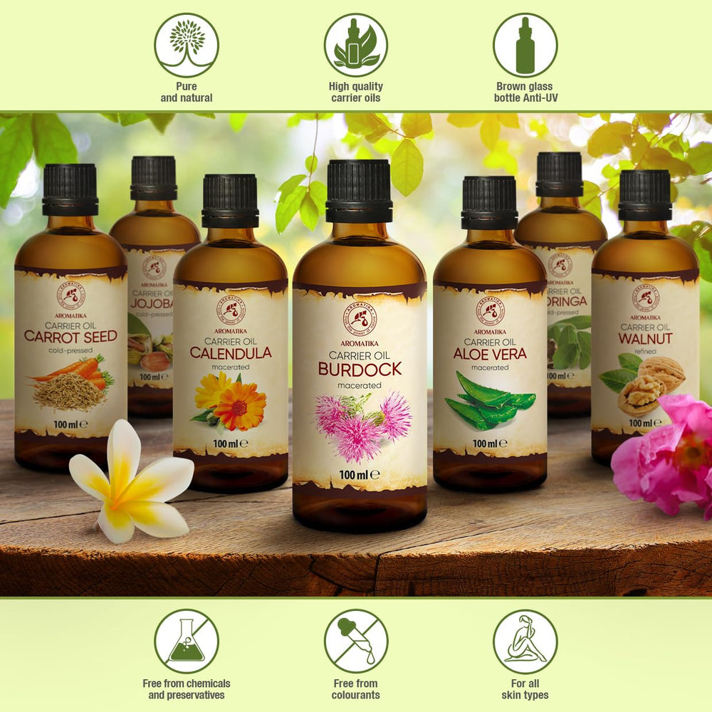 AROMATIKA Aceite de bardana para uso diario natural.