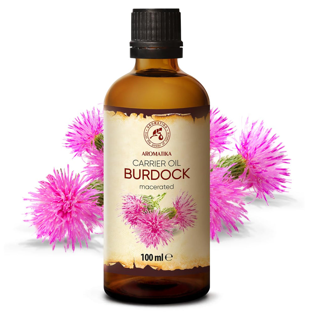 AROMATIKA Burdock Root Oil enriches cosmetics and hair care blends.