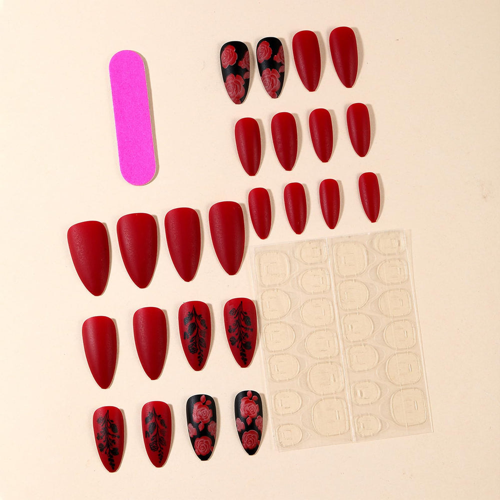 AROVFAM included file and wooden stick for sizing and shaping at home.