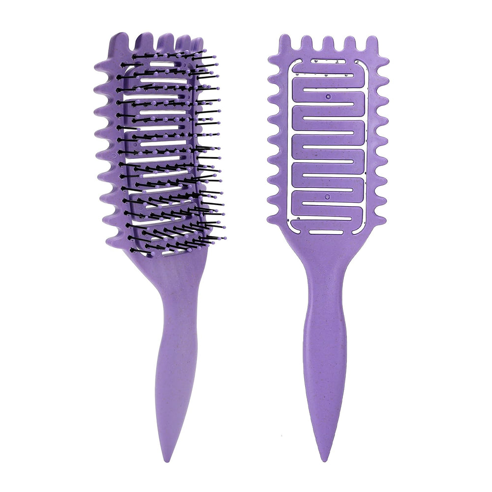 AROX MATI Curl Defining Brush shows strategic teeth for smooth detangling and curl shaping.