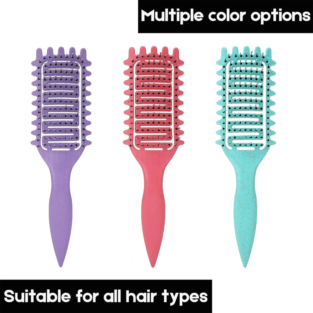 AROX MATI Curly Hair Brush is suitable for all hair types with gentle glide.