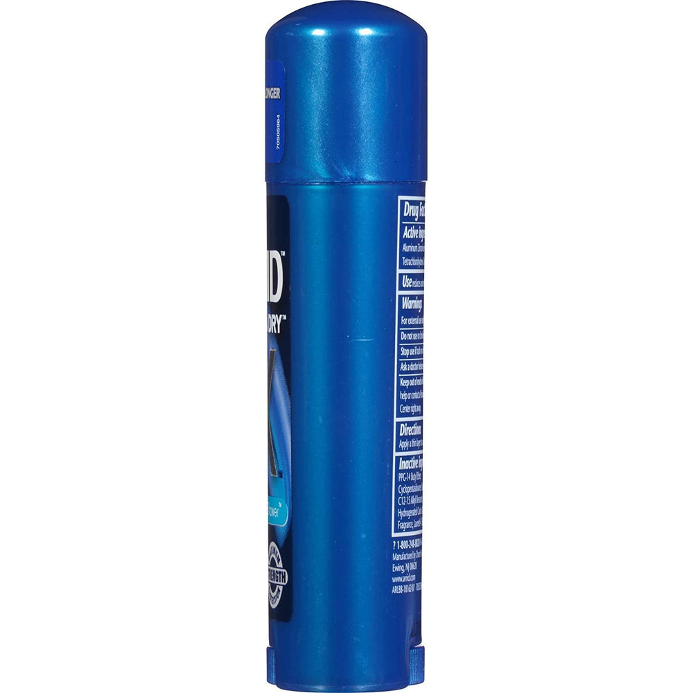 Arrid deodorant solid xx cool shower scent detail emphasizes clean, refreshing aroma for daily routines.