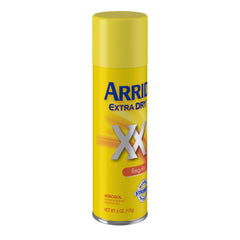Arrid Extra Dry unisex scent image emphasizes light fragrance for daily wear.