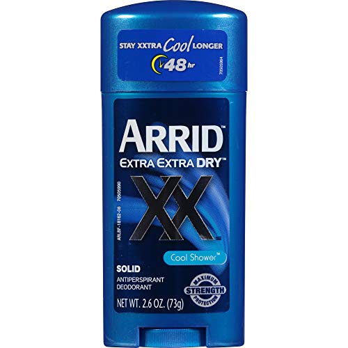Arrid extra extra dry stick-pack opening shows easy use.