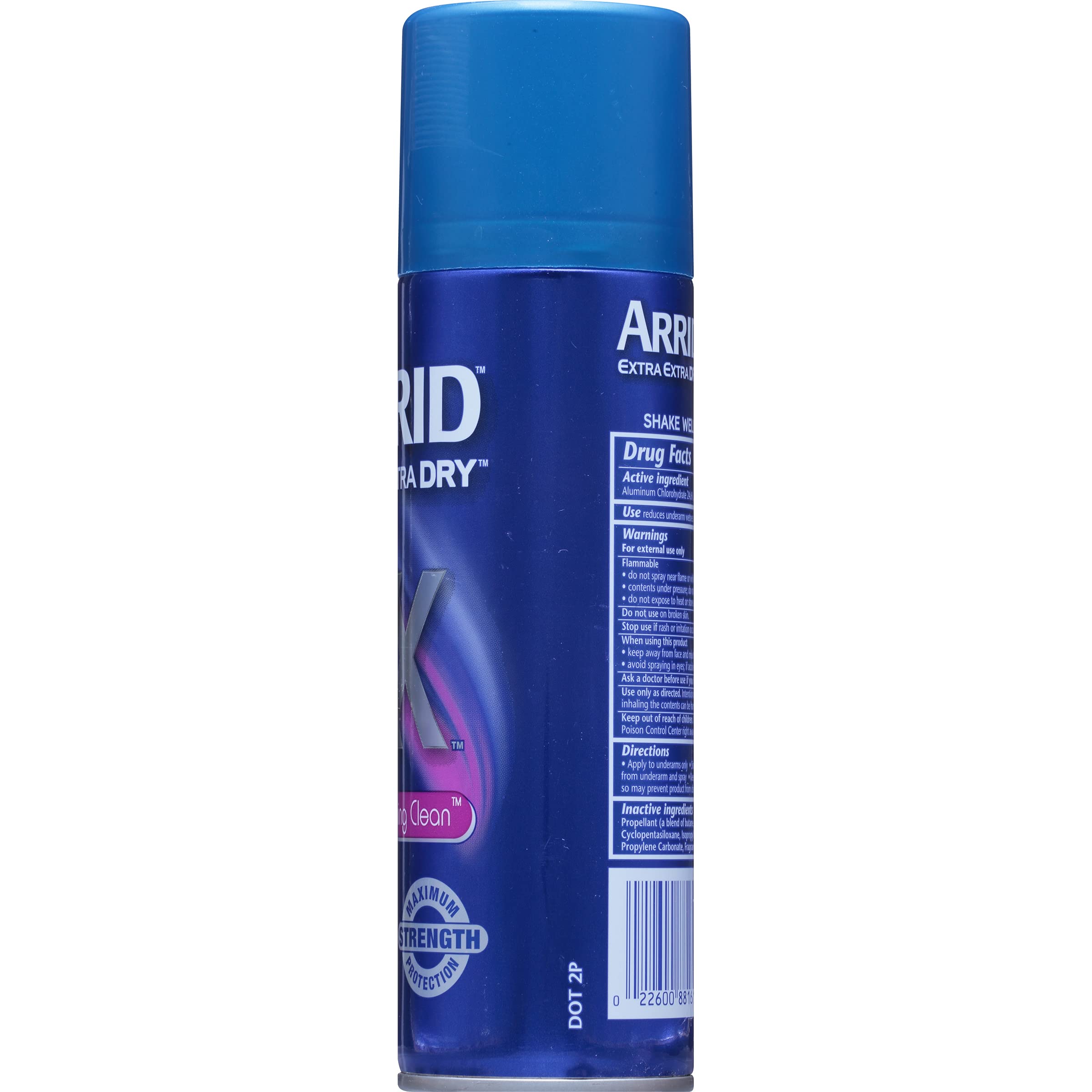 Arrid two-pack aerosol shows value and consistent protection.