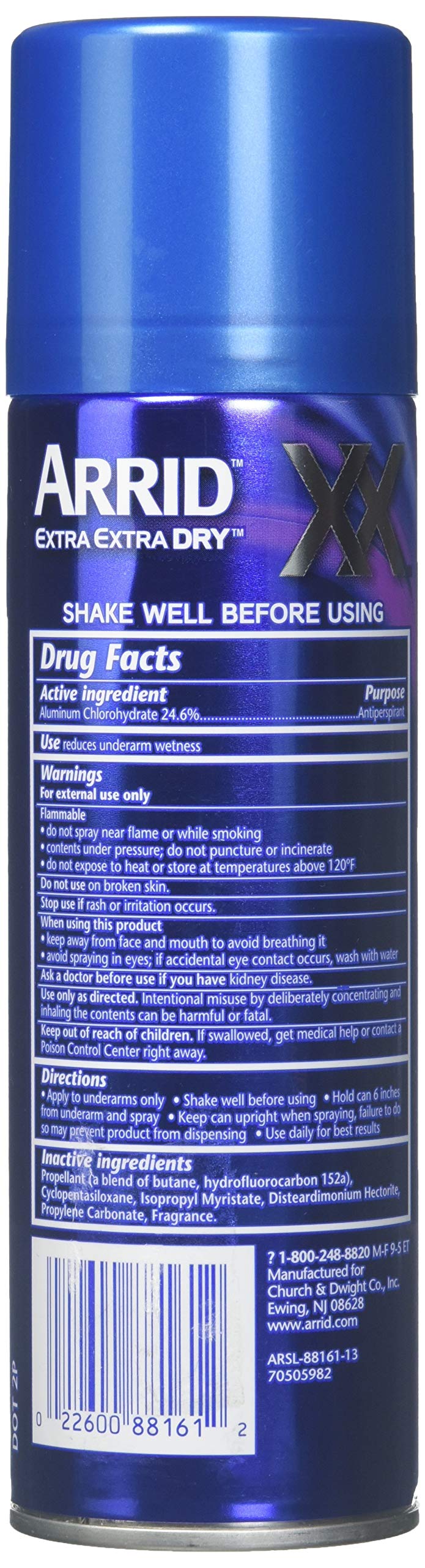 Arrid XX Morning Clean deodorant application demonstrates quick, comfortable underarm coverage for daily use.