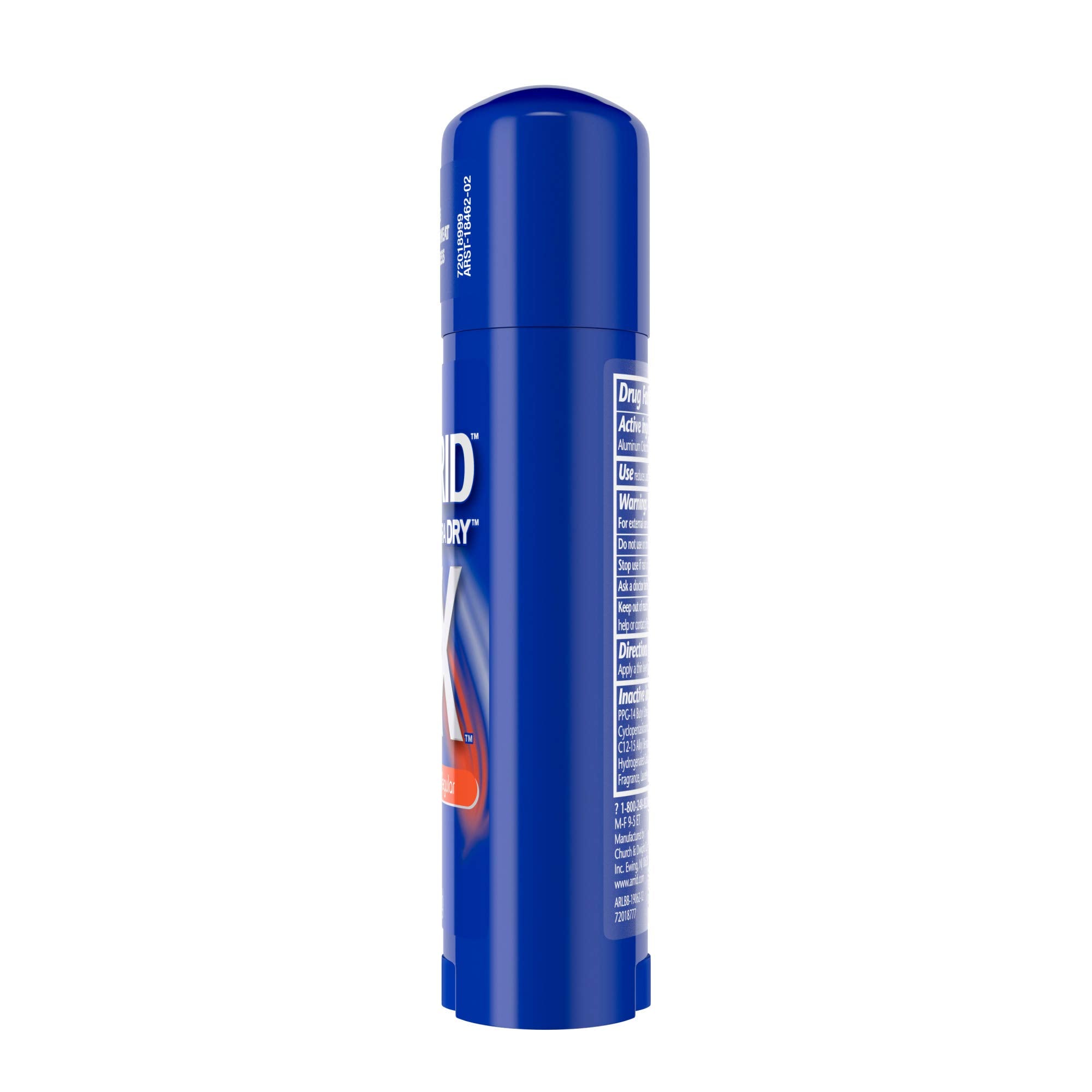 Arrid XX Extra Extra Dry heritage emphasis, 85 years of protection.