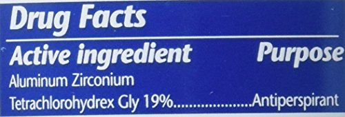 Arrid XX Solid Deodorant Ultra Fresh application swipe displaying smooth glide.