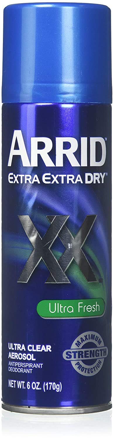 Arrid XX Ultra Clear close-up highlights citrus-floral scent for daily confidence.