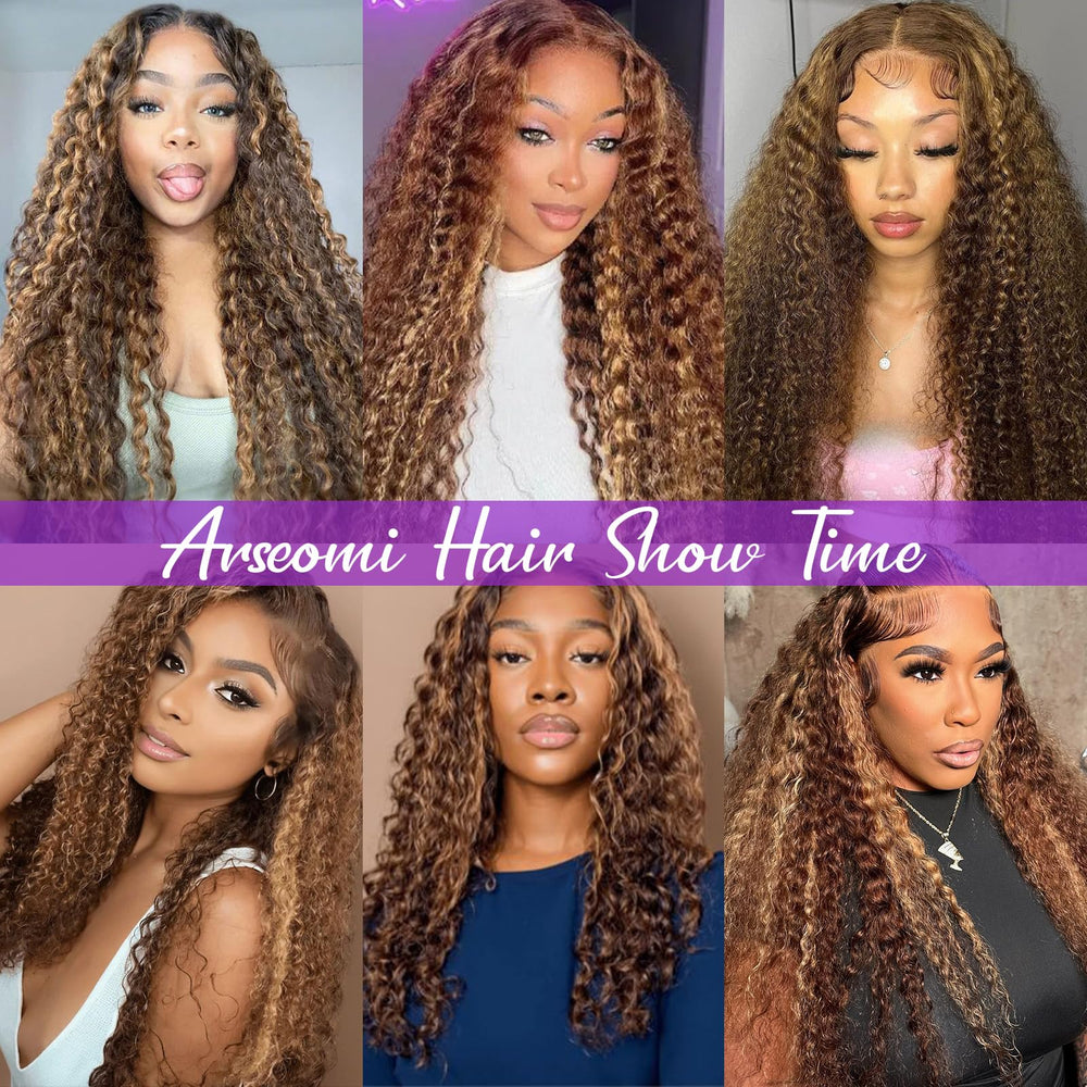 Arseomi 200 density Brazilian virgin hair delivers fullness and natural bounce.