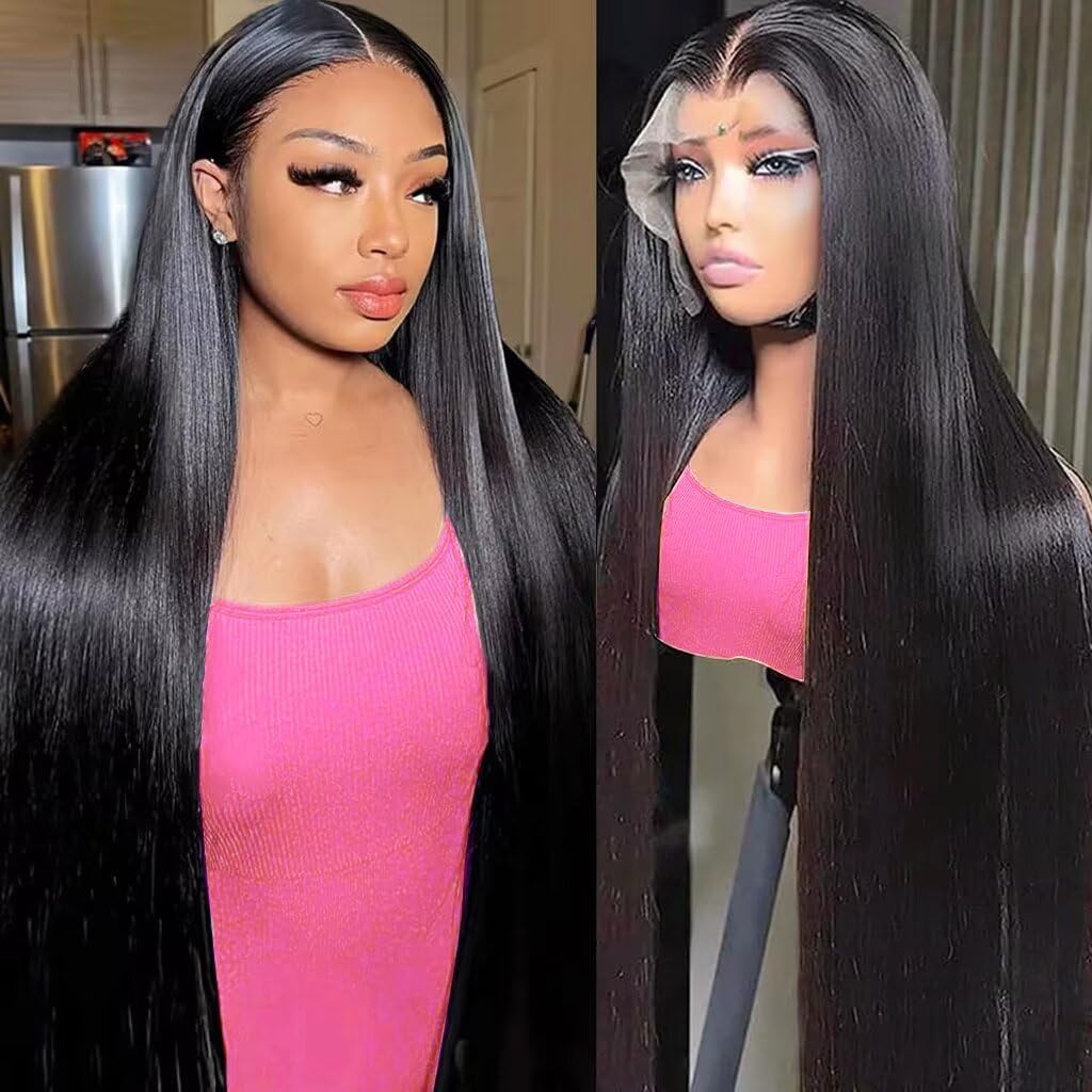 Arsola 30-inch lace front wig, 13x6 straight, for full daily wear.