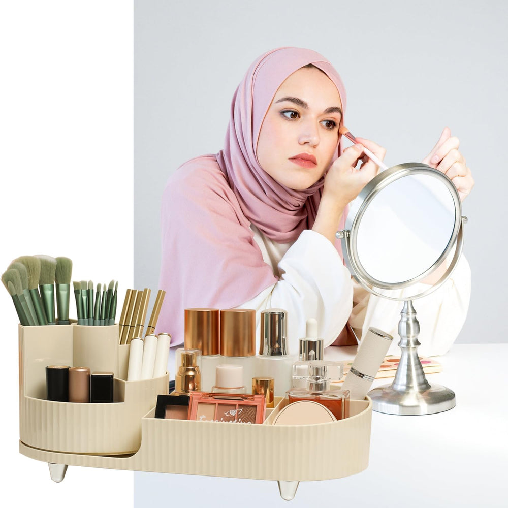 Artcochan countertop cosmetic display keeps essentials neatly organized on any vanity.