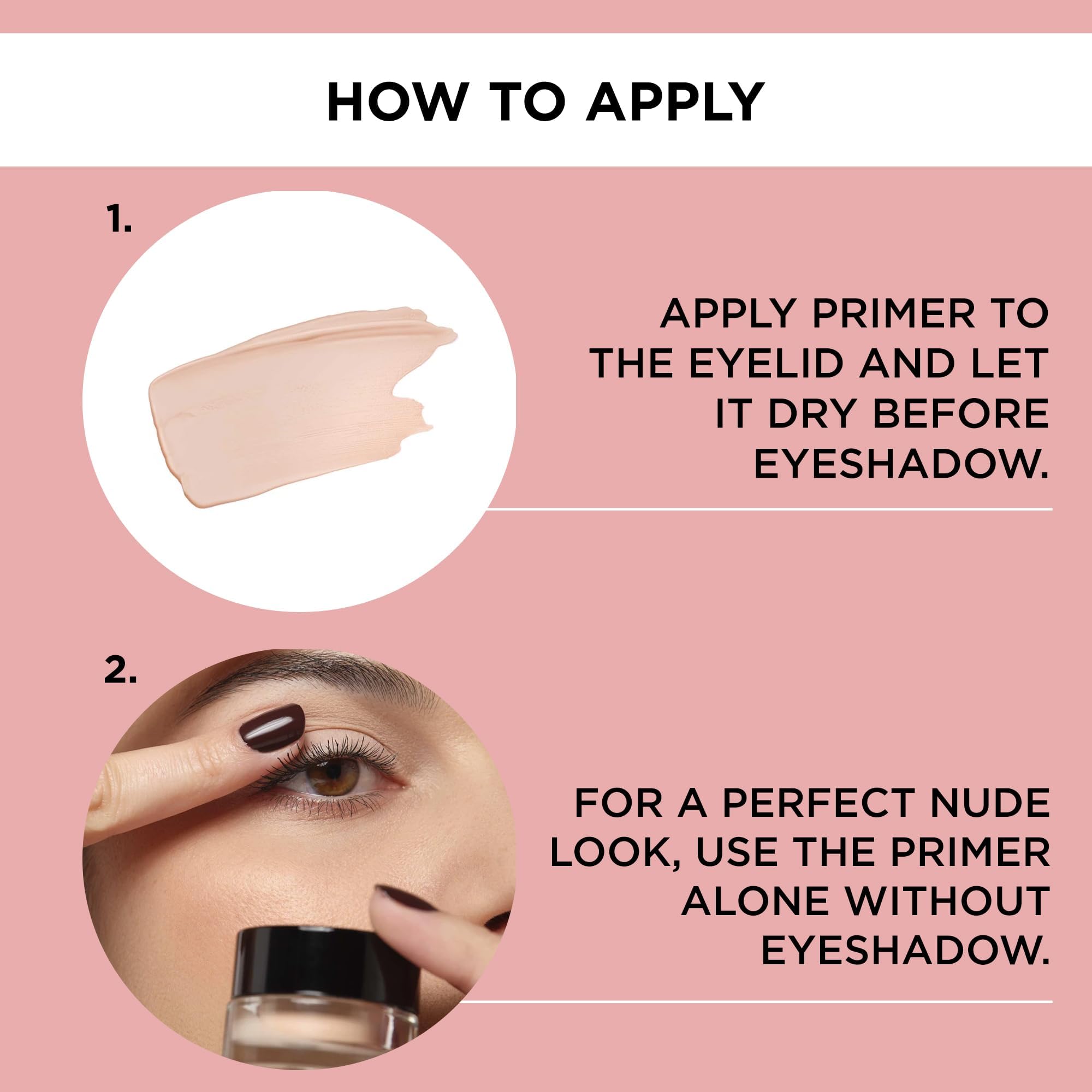 ARTDECO All In One Eye Primer day look captures how makeup lasts from morning to evening.