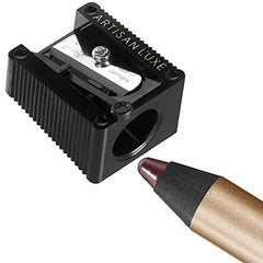 Artisan L'uxe Velvet Jumbo Eyeliner swatch in deep plum for rich color payoff.