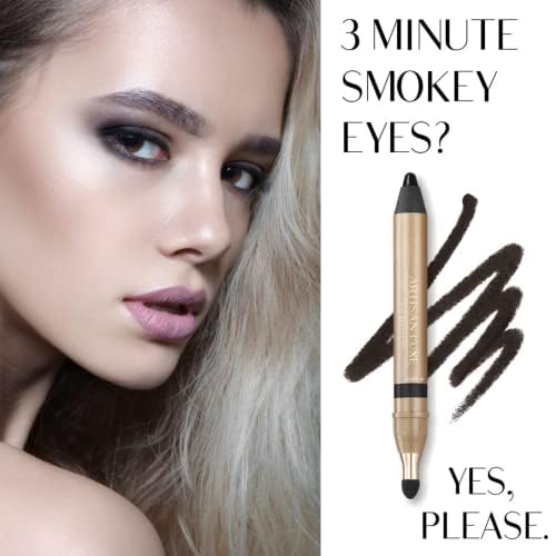 Artisan L'uxe Velvet Eyeliner midnight-black shade for versatile drama.