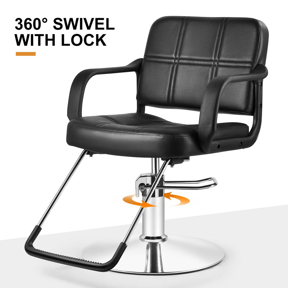 Artist hand barber chair product display size helps plan studio layout