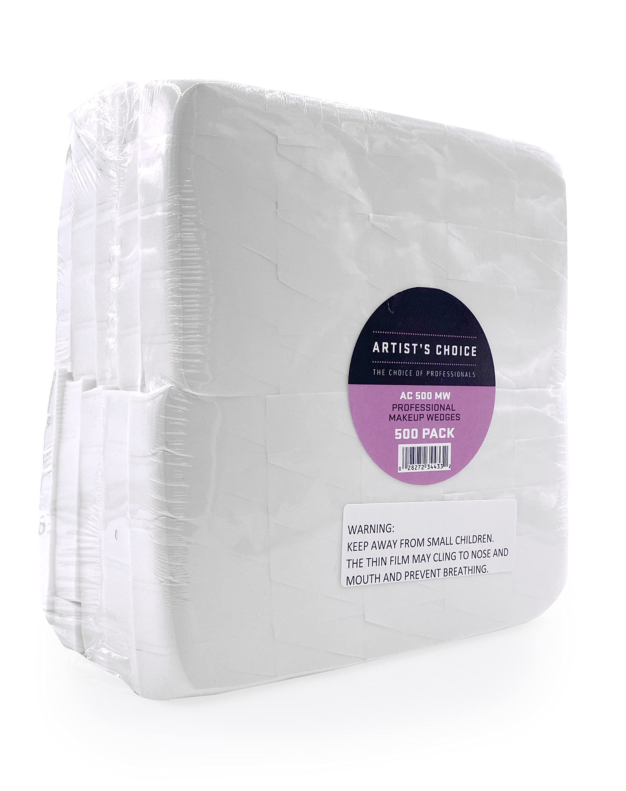 Artist's Choice triangle sponge for eye shadow blending creates seamless transitions