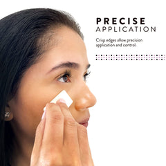 Artist's Choice soft foam triangle sponge delivers gentle blending on sensitive skin