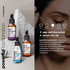 ArtNaturals anti-aging set packaging spread suggesting gifting and nightly routine