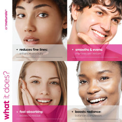 Artnaturals Collagen Booster Serum texture sample shows silky non greasy finish