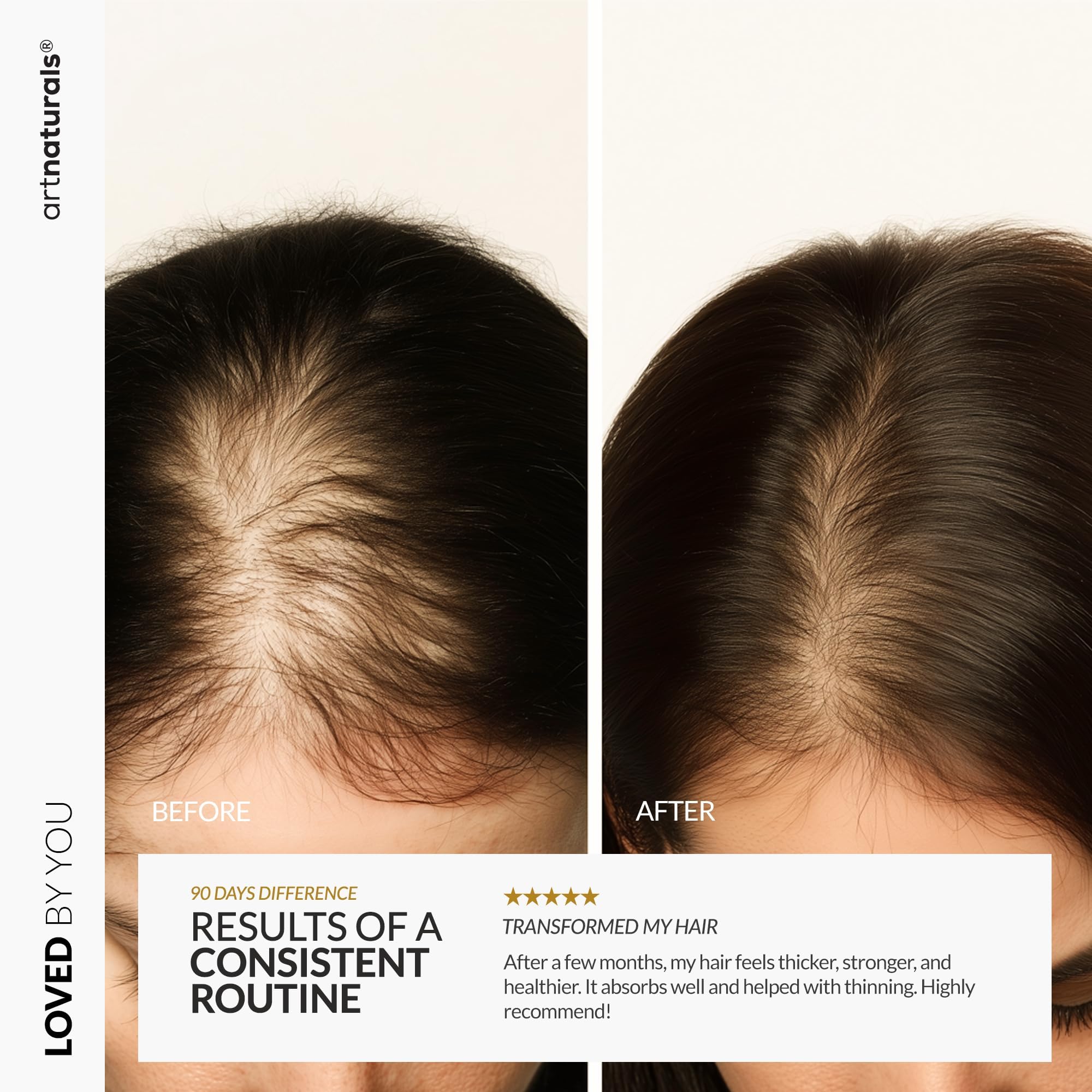 Artnaturals edge care visual suggests thinning-edge support with natural oil